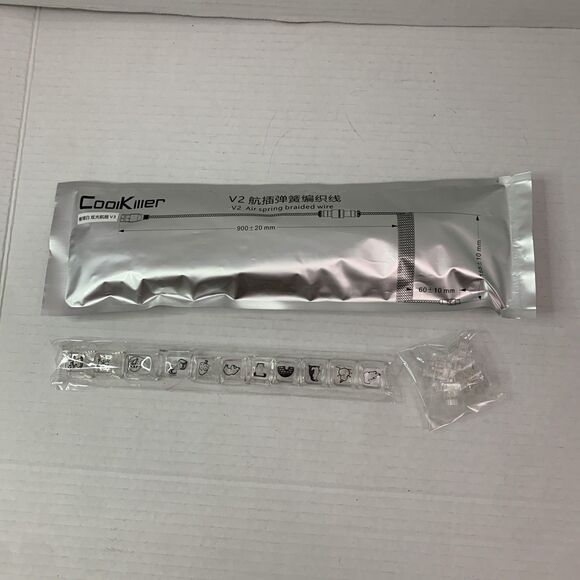 coolkilller CK98 Transparent Keyboard with OLED Display Keyboard WINTER - Picture 7 of 7